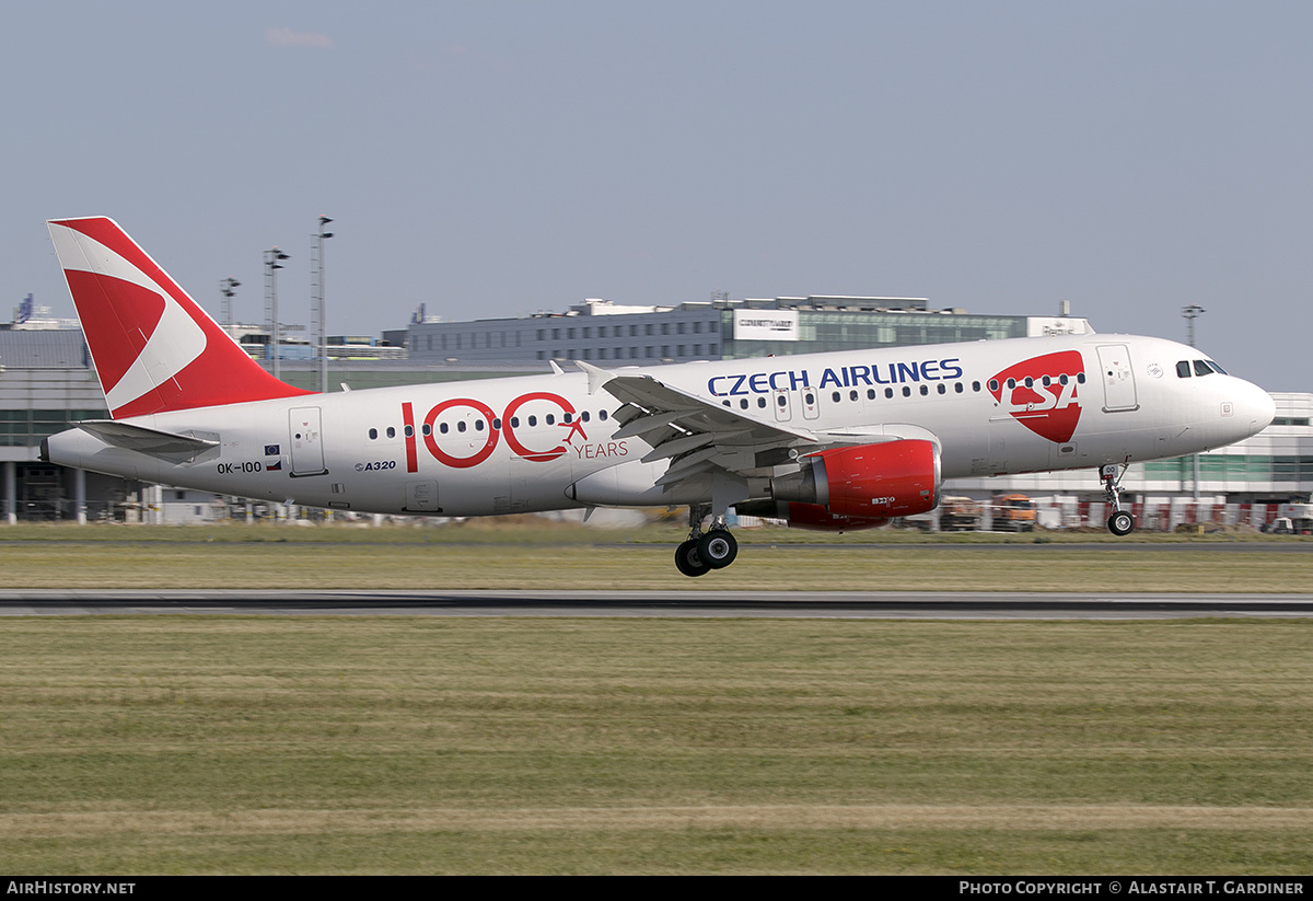 Aircraft Photo of OK-IOO | Airbus A320-214 | ČSA - Czech Airlines | AirHistory.net #586419