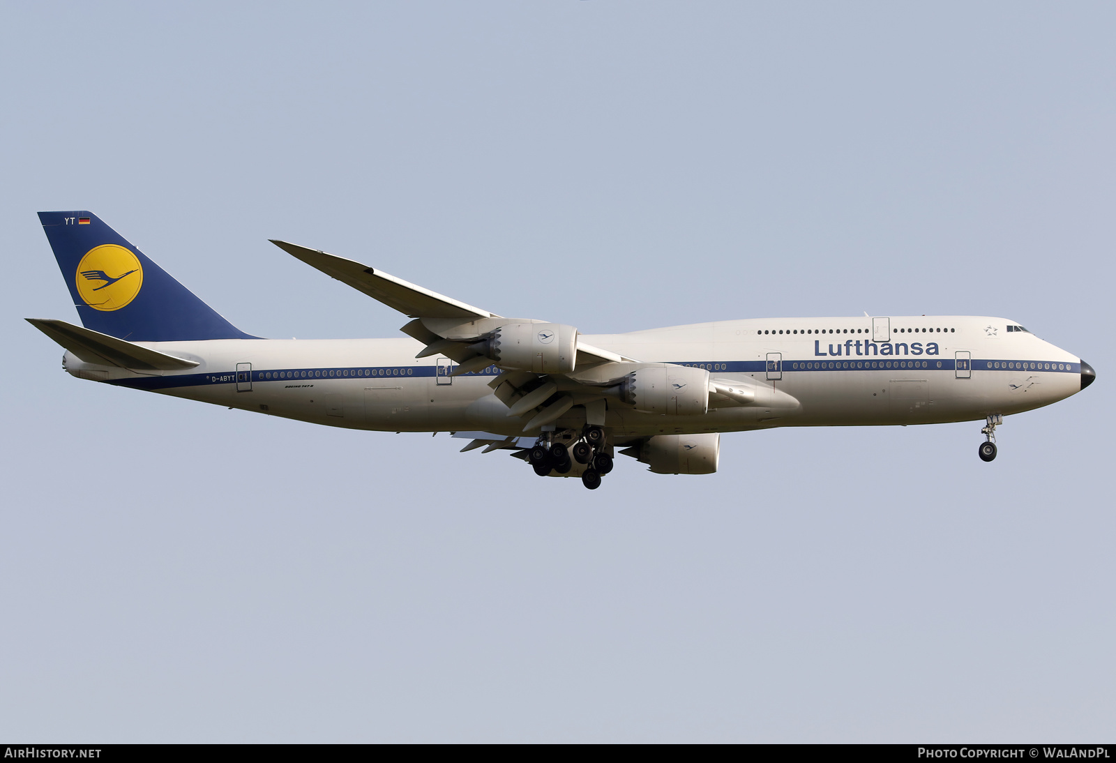 Aircraft Photo of D-ABYT | Boeing 747-830 | Lufthansa | AirHistory.net #586434