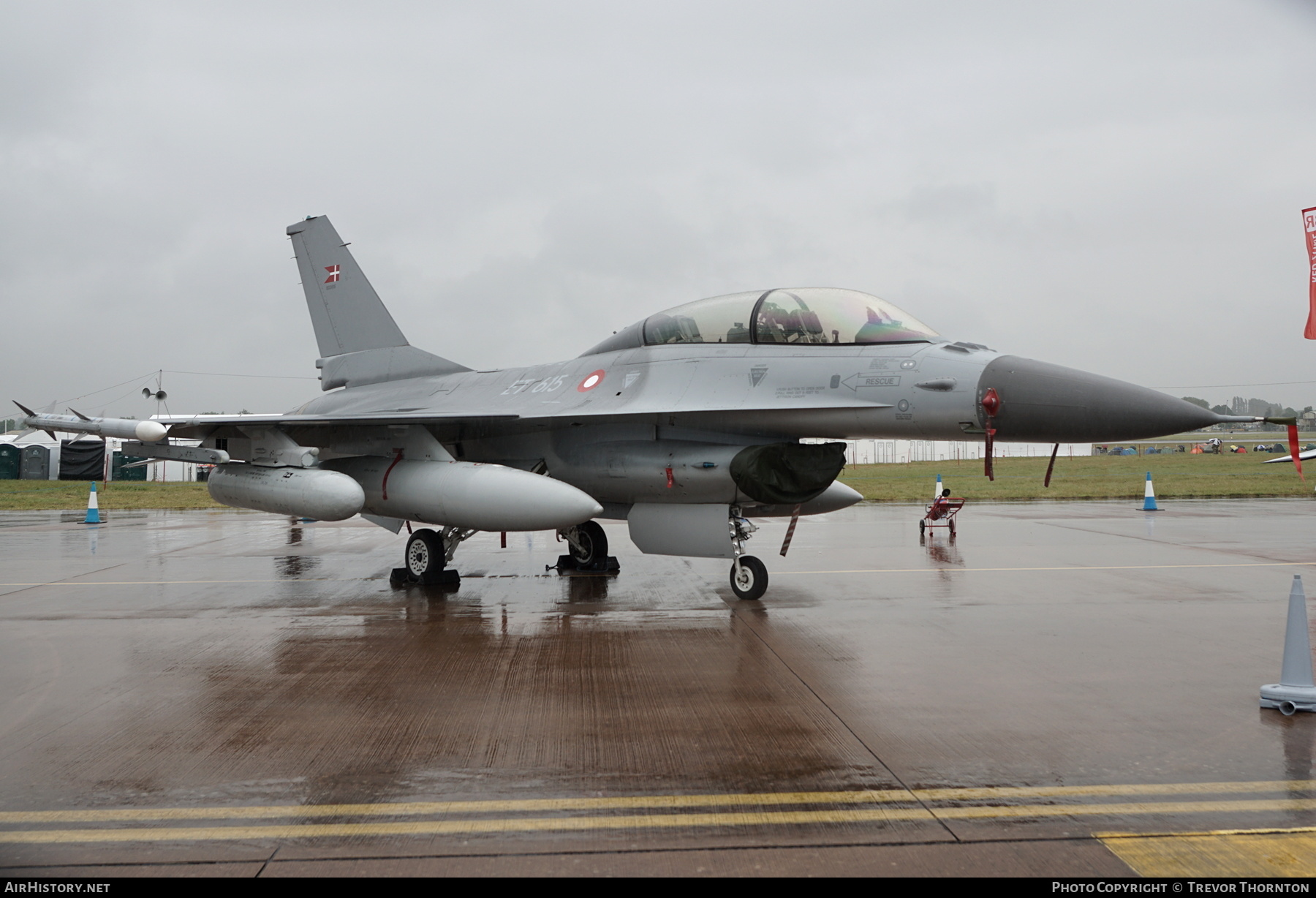 Aircraft Photo of ET-615 | General Dynamics F-16BM Fighting Falcon | Denmark - Air Force | AirHistory.net #586435