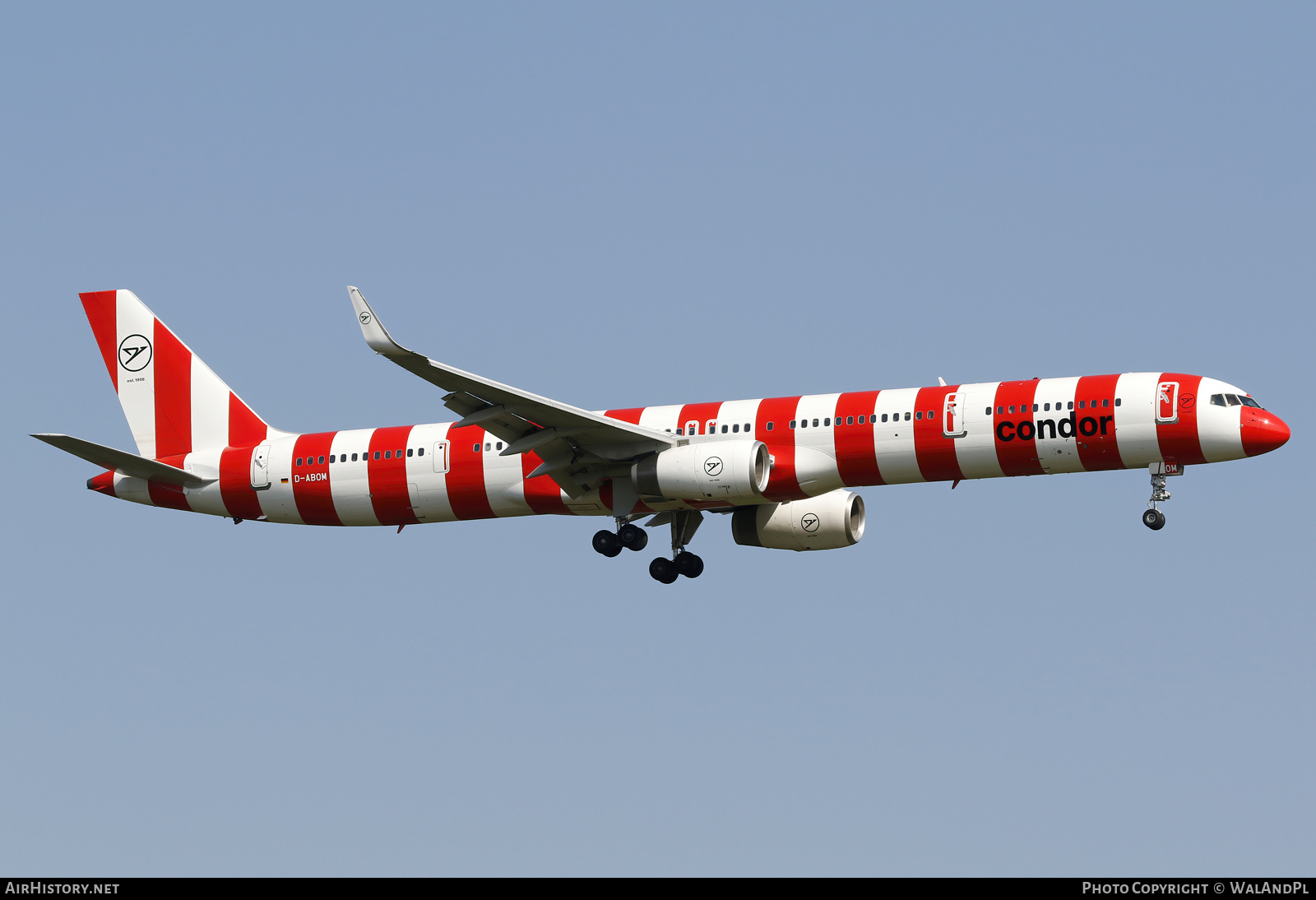 Aircraft Photo of D-ABOM | Boeing 757-330 | Condor Flugdienst | AirHistory.net #586437