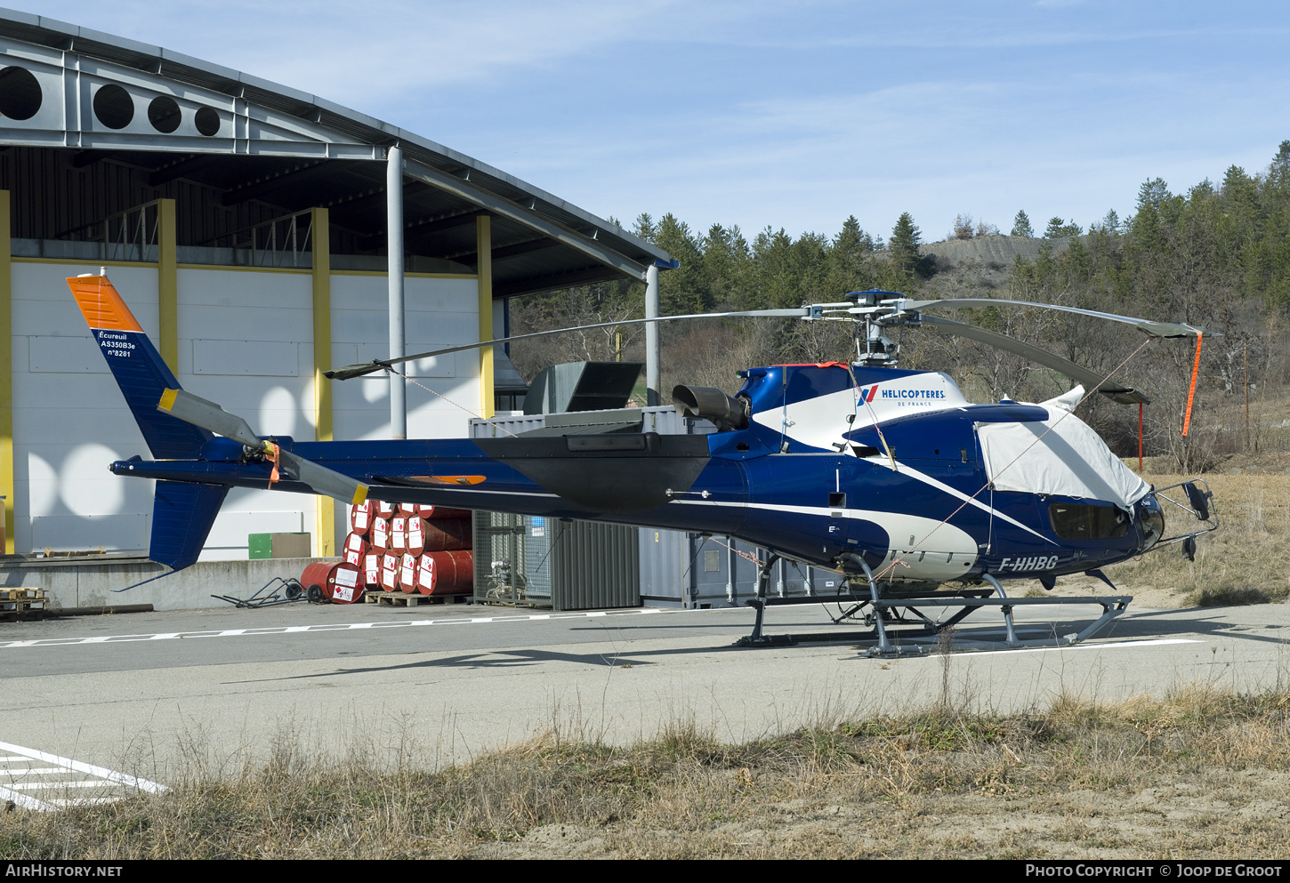 Aircraft Photo of F-HHBG | Airbus Helicopter AS-350B-3 Ecureuil | HdF - Hélicoptères de France | AirHistory.net #586438