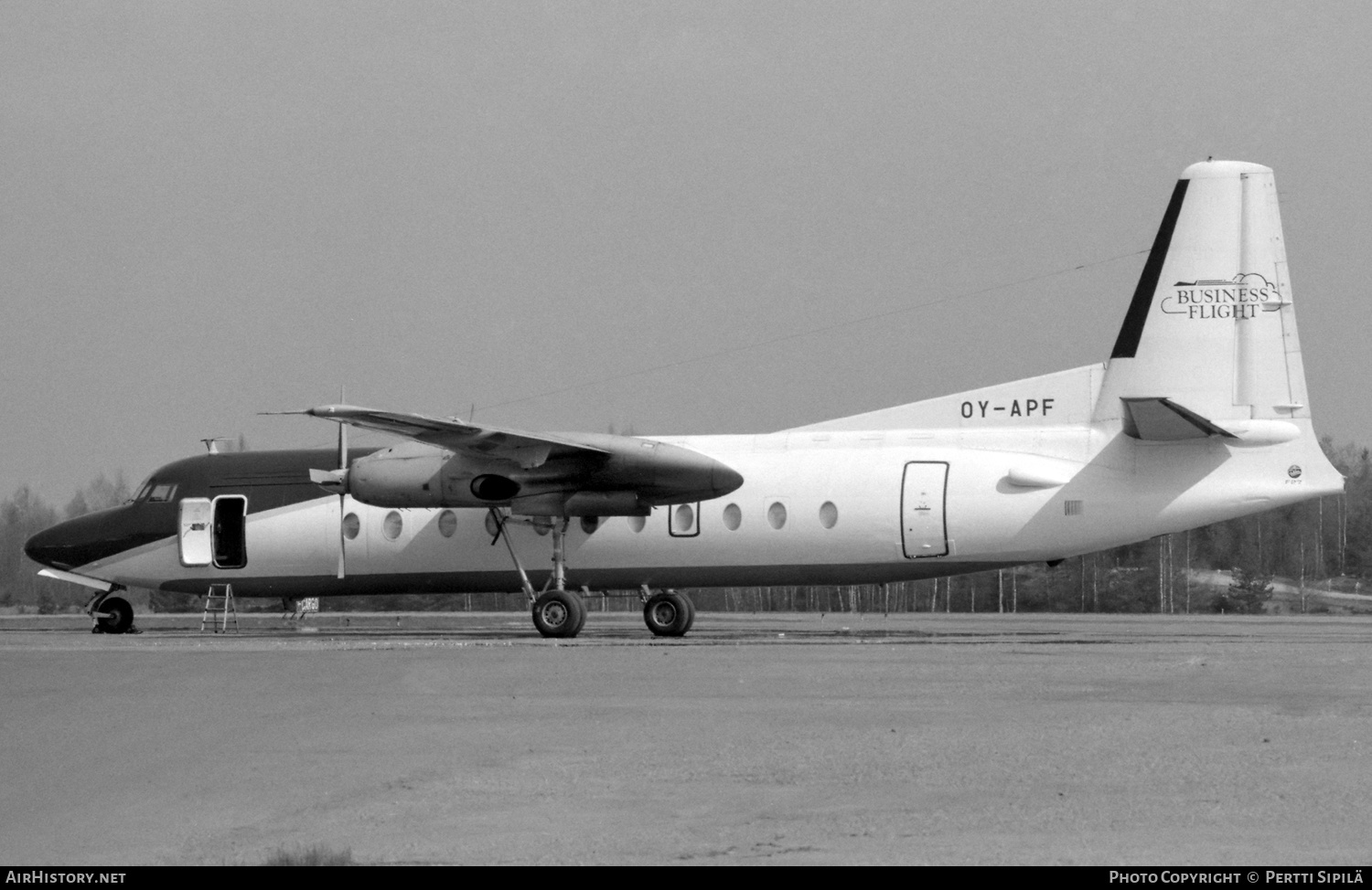 Aircraft Photo of OY-APF | Fokker F27-500 Friendship | Business Flight | AirHistory.net #586457