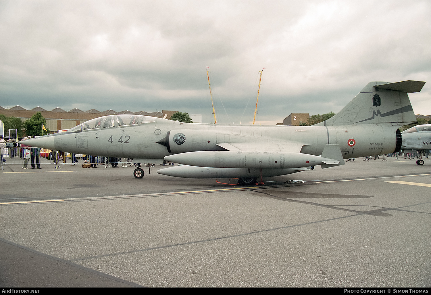 Aircraft Photo of MM54261 | Lockheed TF-104G/M Starfighter | Italy - Air Force | AirHistory.net #586467