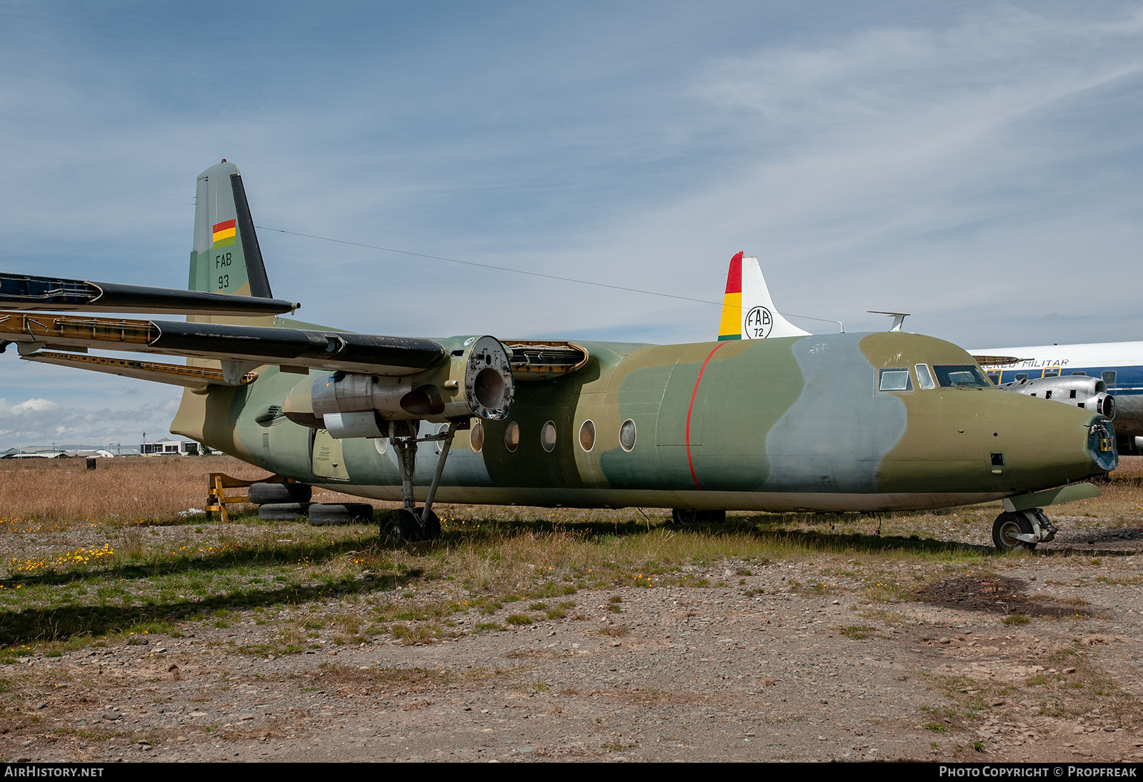 Aircraft Photo of FAB-93 | Fokker F27-400M Troopship | Bolivia - Air Force | AirHistory.net #586468