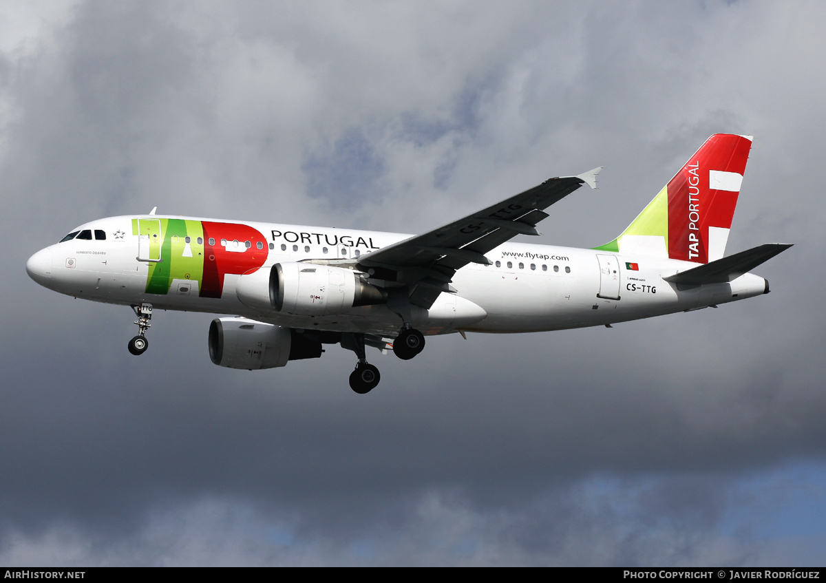 Aircraft Photo of CS-TTG | Airbus A319-111 | TAP Portugal | AirHistory.net #586489