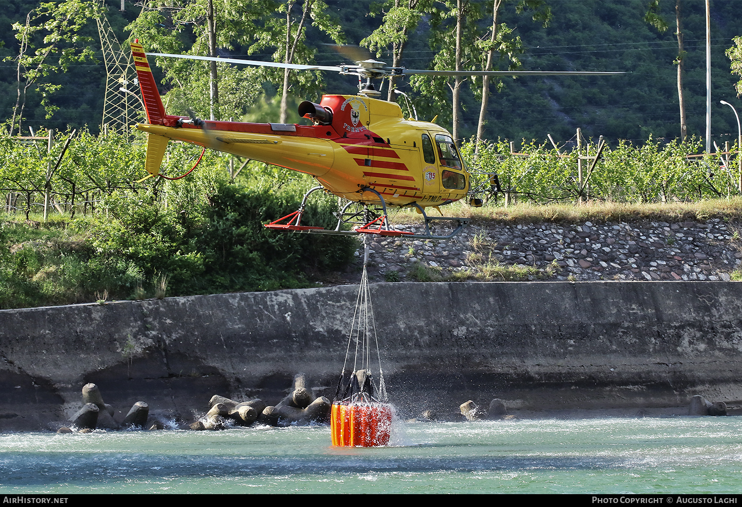 Aircraft Photo of I-TNLD | Eurocopter AS-350B-3 Ecureuil | Vigili del Fuoco Trento | AirHistory.net #586511