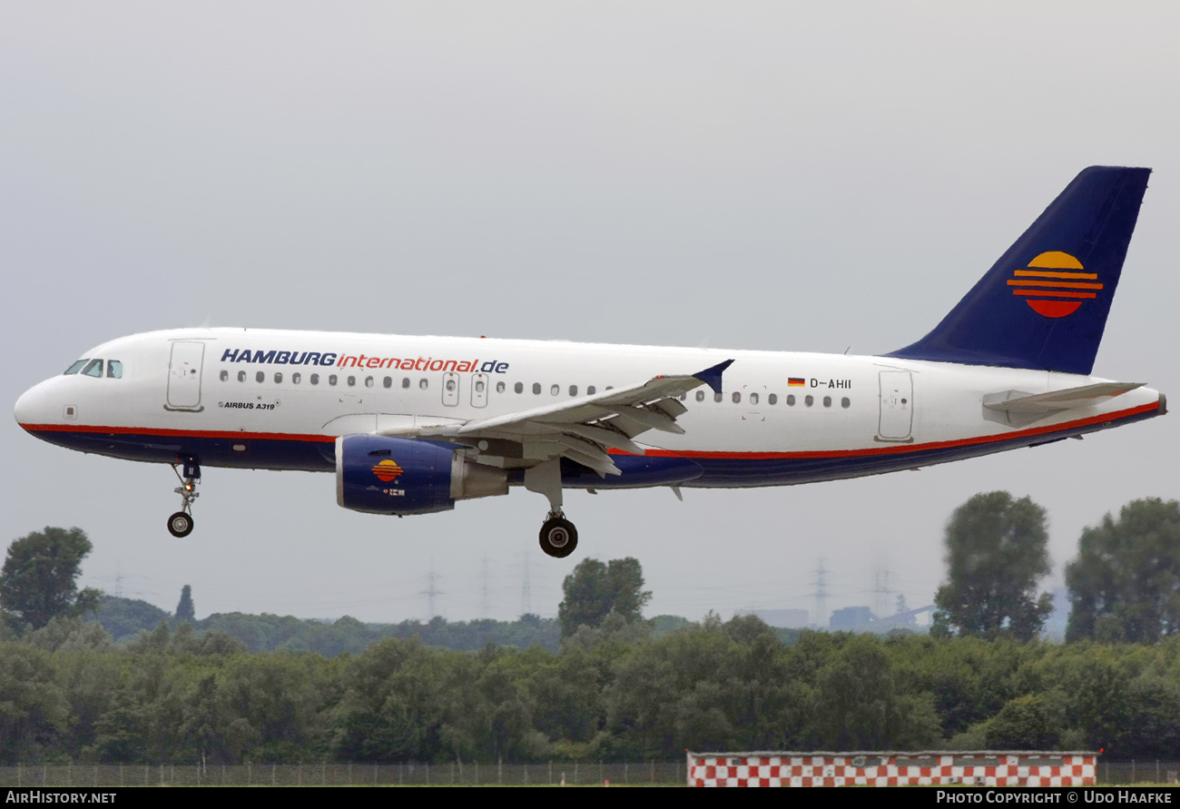 Aircraft Photo of D-AHII | Airbus A319-111 | Hamburg International | AirHistory.net #586523