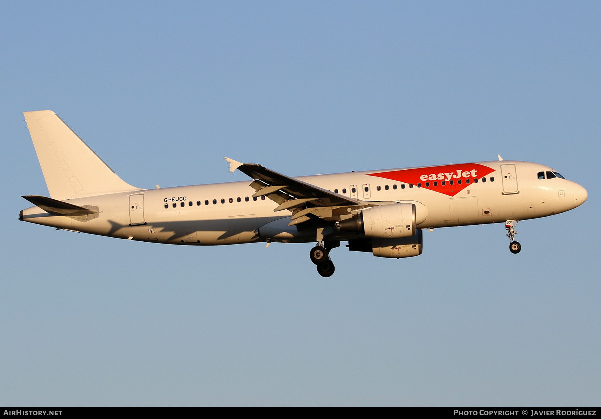 Aircraft Photo of G-EJCC | Airbus A320-214 | EasyJet | AirHistory.net #586534