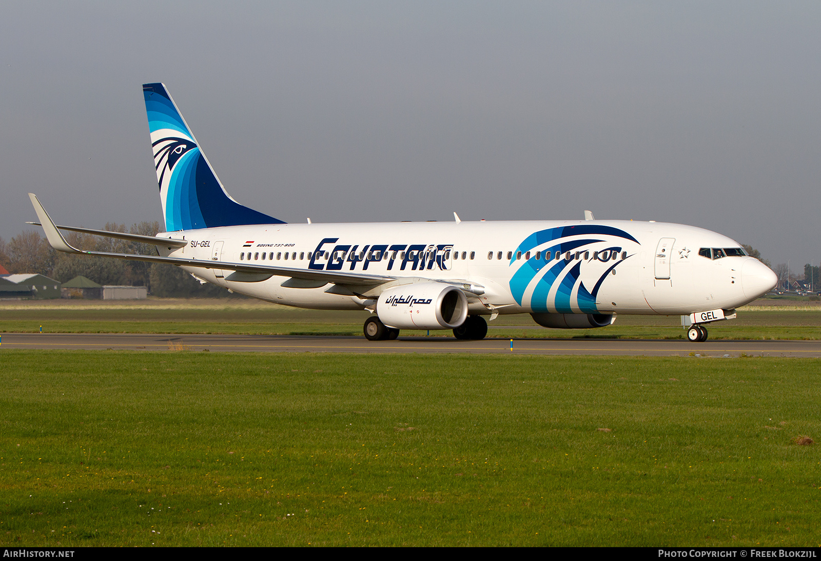 Aircraft Photo of SU-GEL | Boeing 737-800 | EgyptAir | AirHistory.net #586542