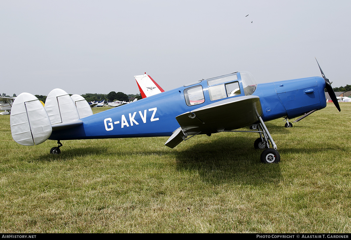 Aircraft Photo of G-AKVZ | Miles M.38 Messenger 4B | AirHistory.net #586572