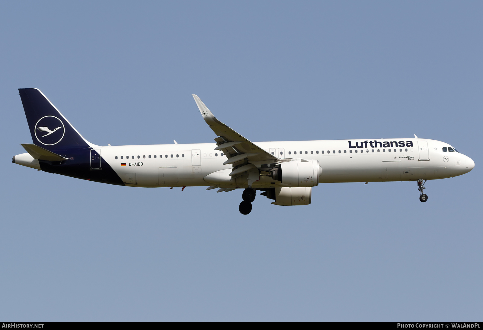 Aircraft Photo of D-AIED | Airbus A321-271NX | Lufthansa | AirHistory.net #586574