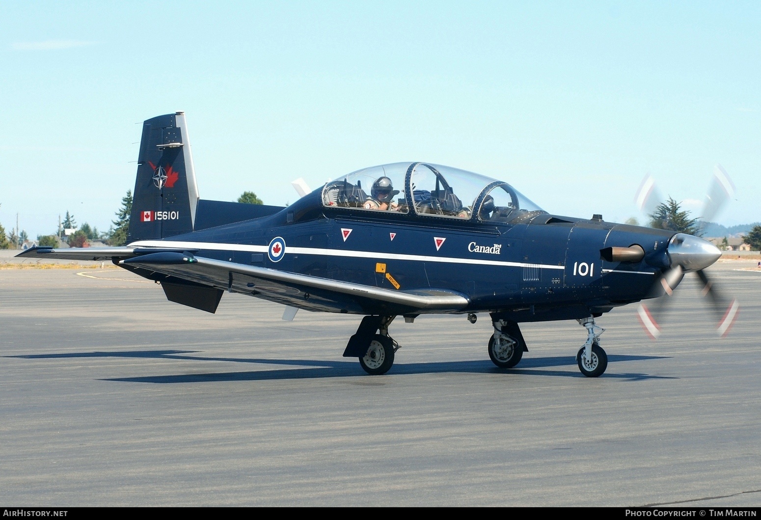 Aircraft Photo of 156101 | Raytheon CT-156 Harvard II | Canada - Air Force | AirHistory.net #586580