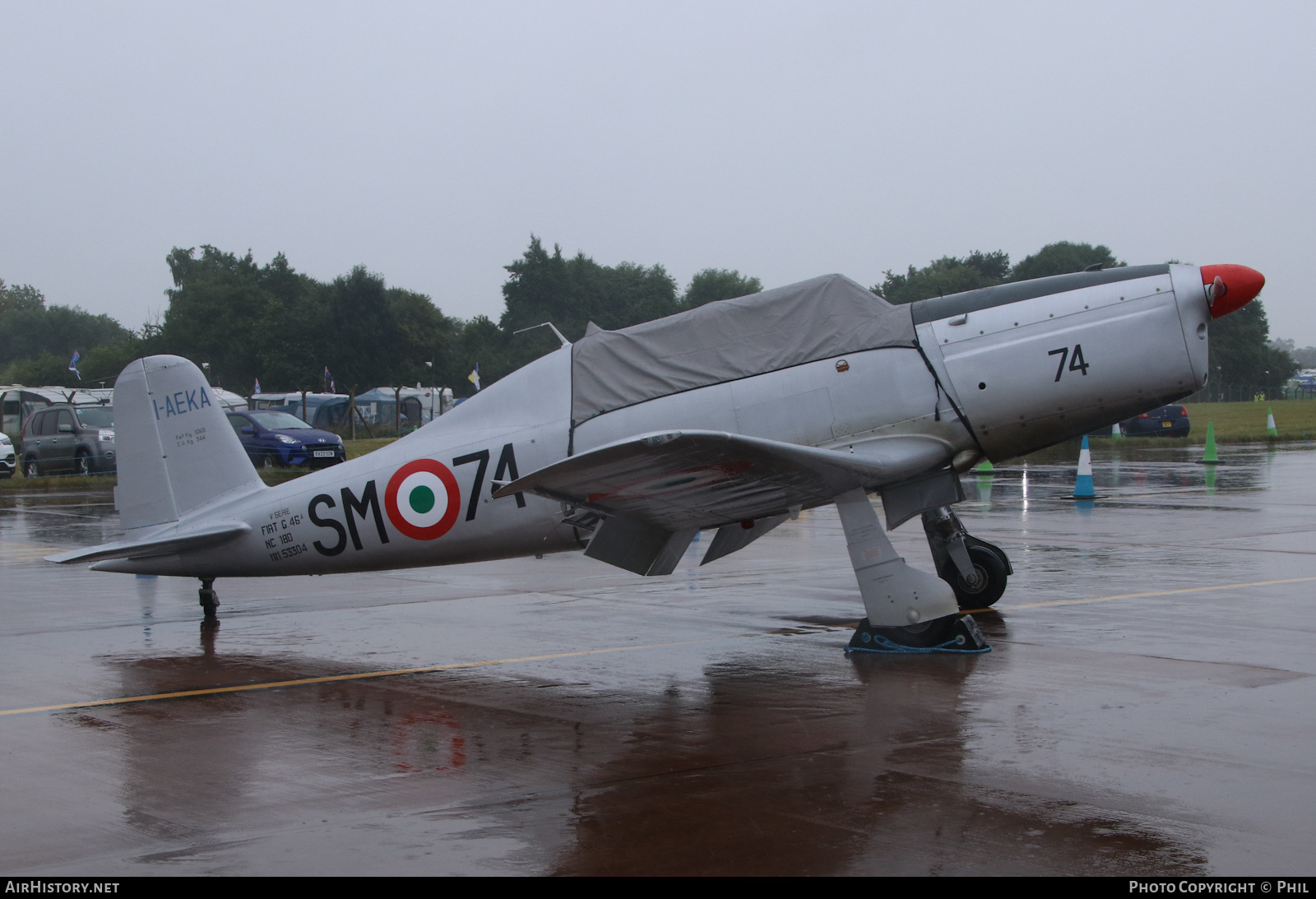 Aircraft Photo of I-AEKA / MM53304 | Fiat G-46-4B | Italy - Air Force | AirHistory.net #586583