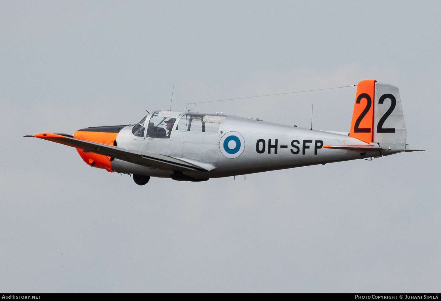 Aircraft Photo of OH-SFP / SF-22 | Saab 91D Safir | Finland - Air Force | AirHistory.net #586587
