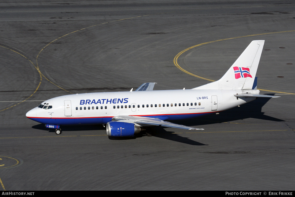 Aircraft Photo of LN-BRS | Boeing 737-505 | Braathens | AirHistory.net #586591