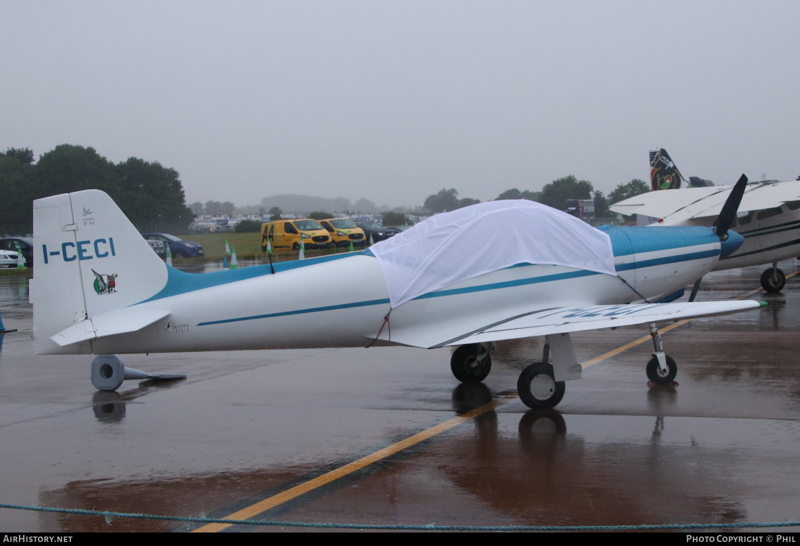 Aircraft Photo of I-CECI | Aeromere F.8L Falco III | AirHistory.net #586605