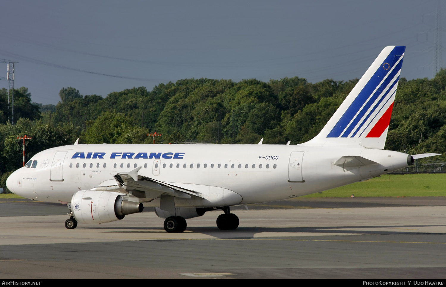 Aircraft Photo of F-GUGG | Airbus A318-111 | Air France | AirHistory.net #586613