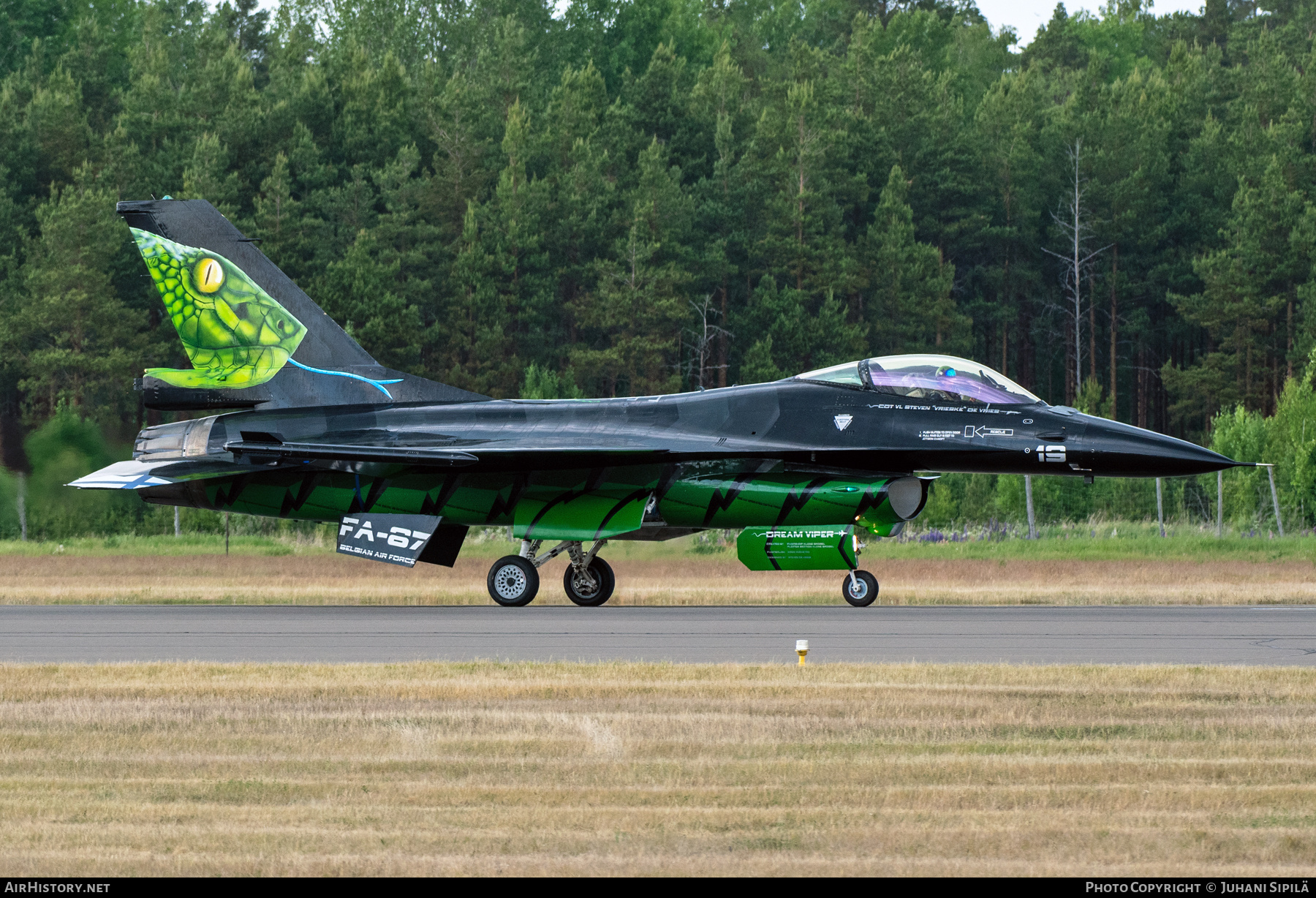 Aircraft Photo of FA-87 | General Dynamics F-16AM Fighting Falcon | Belgium - Air Force | AirHistory.net #586624