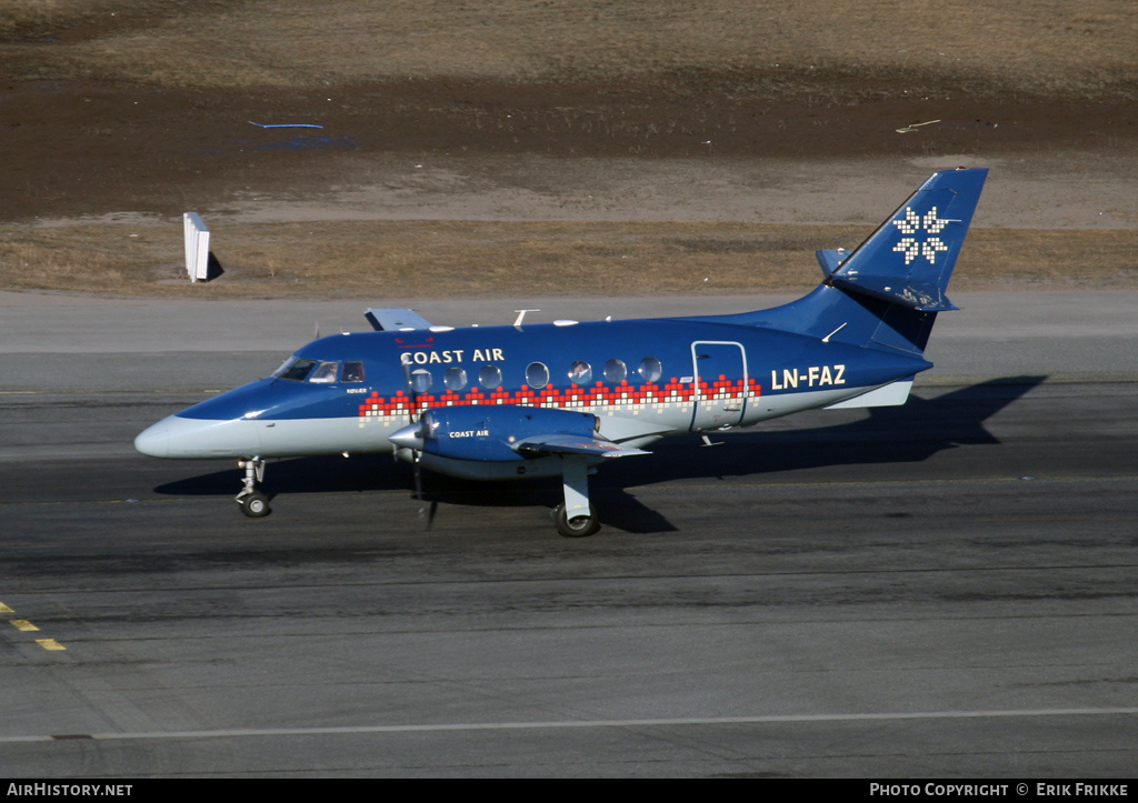 Aircraft Photo of LN-FAZ | British Aerospace BAe-3112 Jetstream 31 | Coast Air | AirHistory.net #586638