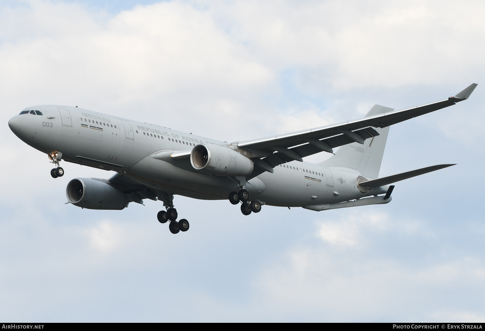 Aircraft Photo of 19-003 / 003 | Airbus A330-243MRTT | South Korea - Air Force | AirHistory.net #586654