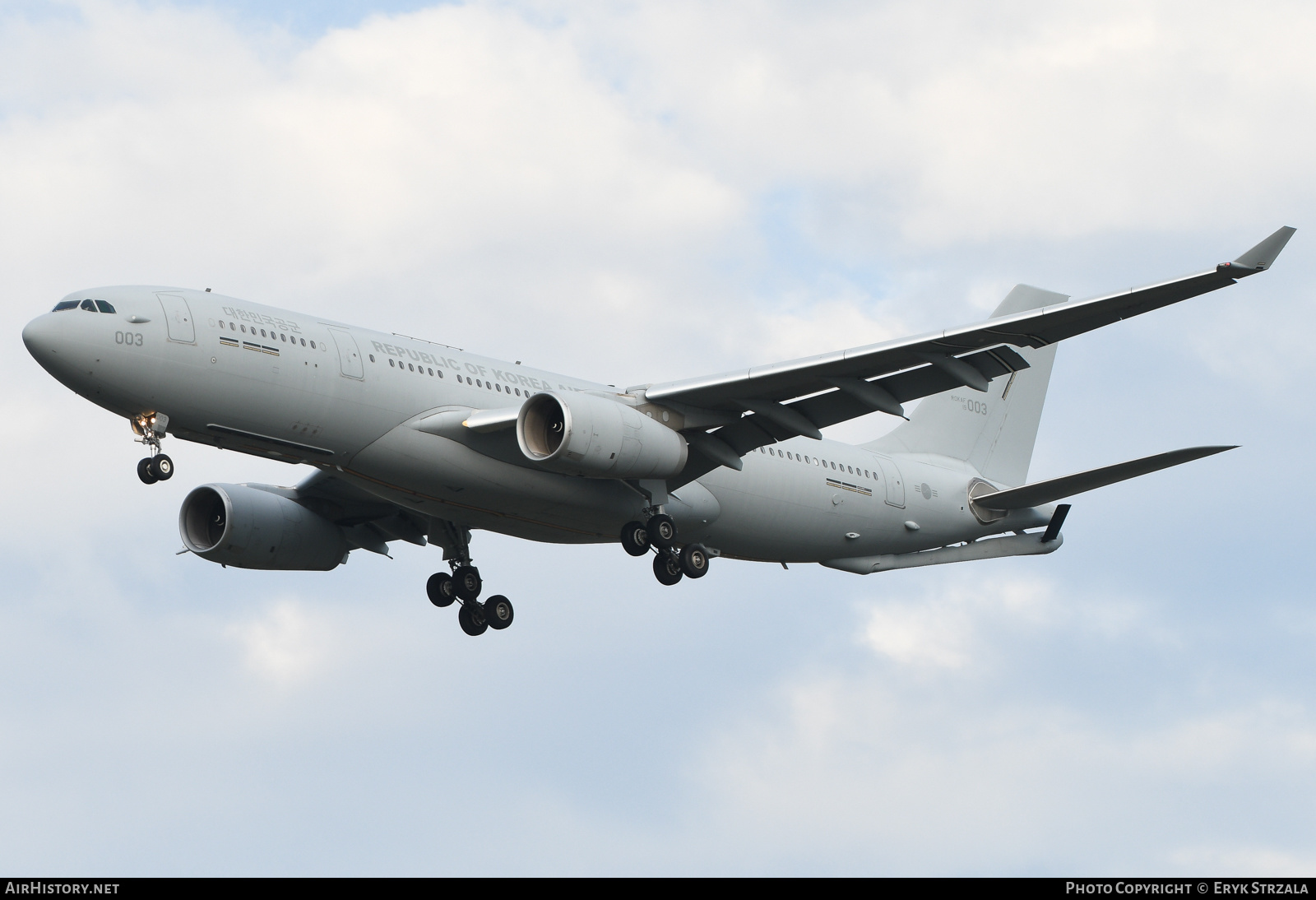 Aircraft Photo of 19-003 | Airbus A330-243MRTT | South Korea - Air Force | AirHistory.net #586654