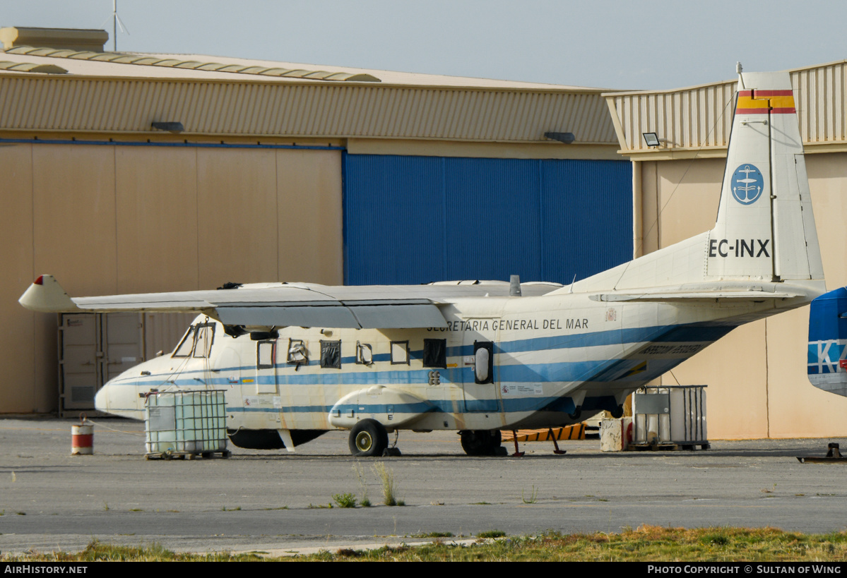 Aircraft Photo of EC-INX | CASA C-212-400MPA | Secretaria General del Mar | AirHistory.net #586675