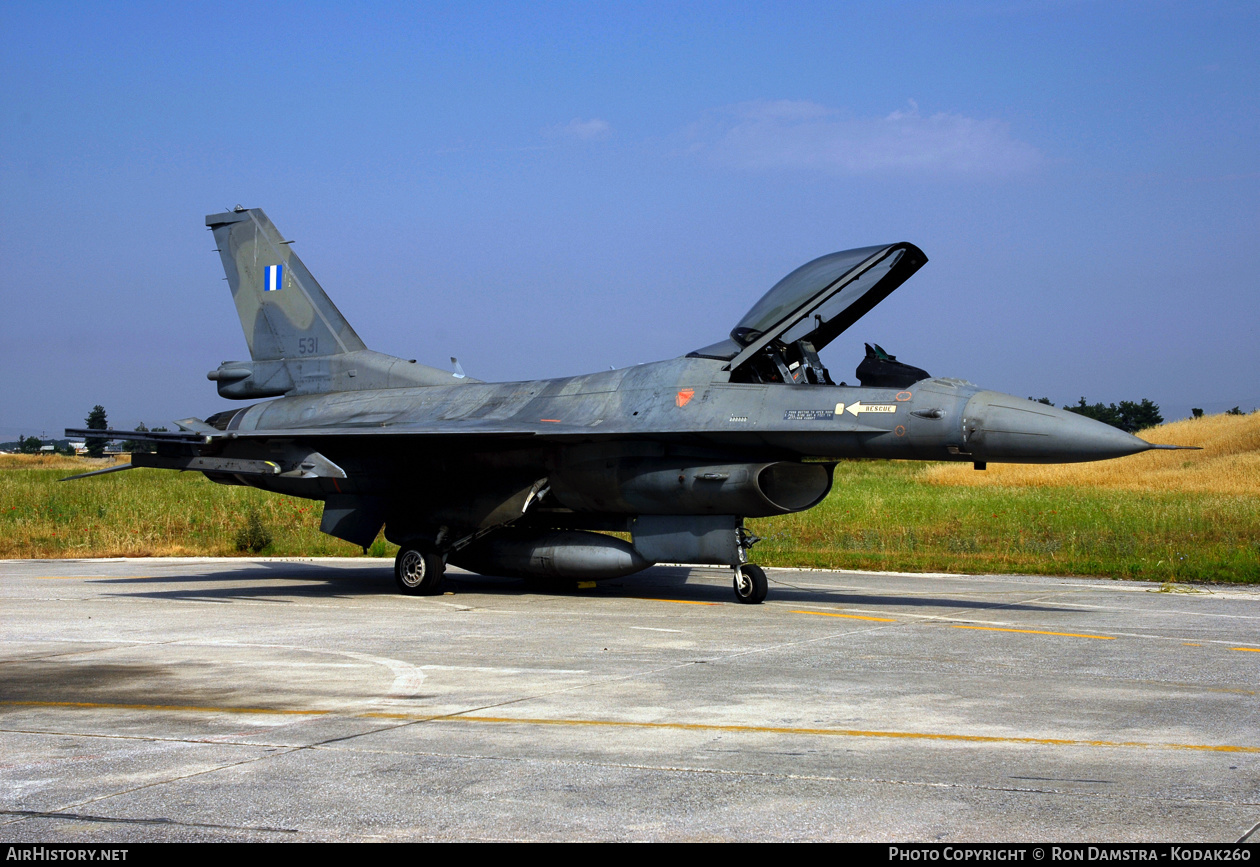 Aircraft Photo of 531 | Lockheed Martin F-16C Fighting Falcon | Greece - Air Force | AirHistory.net #586682