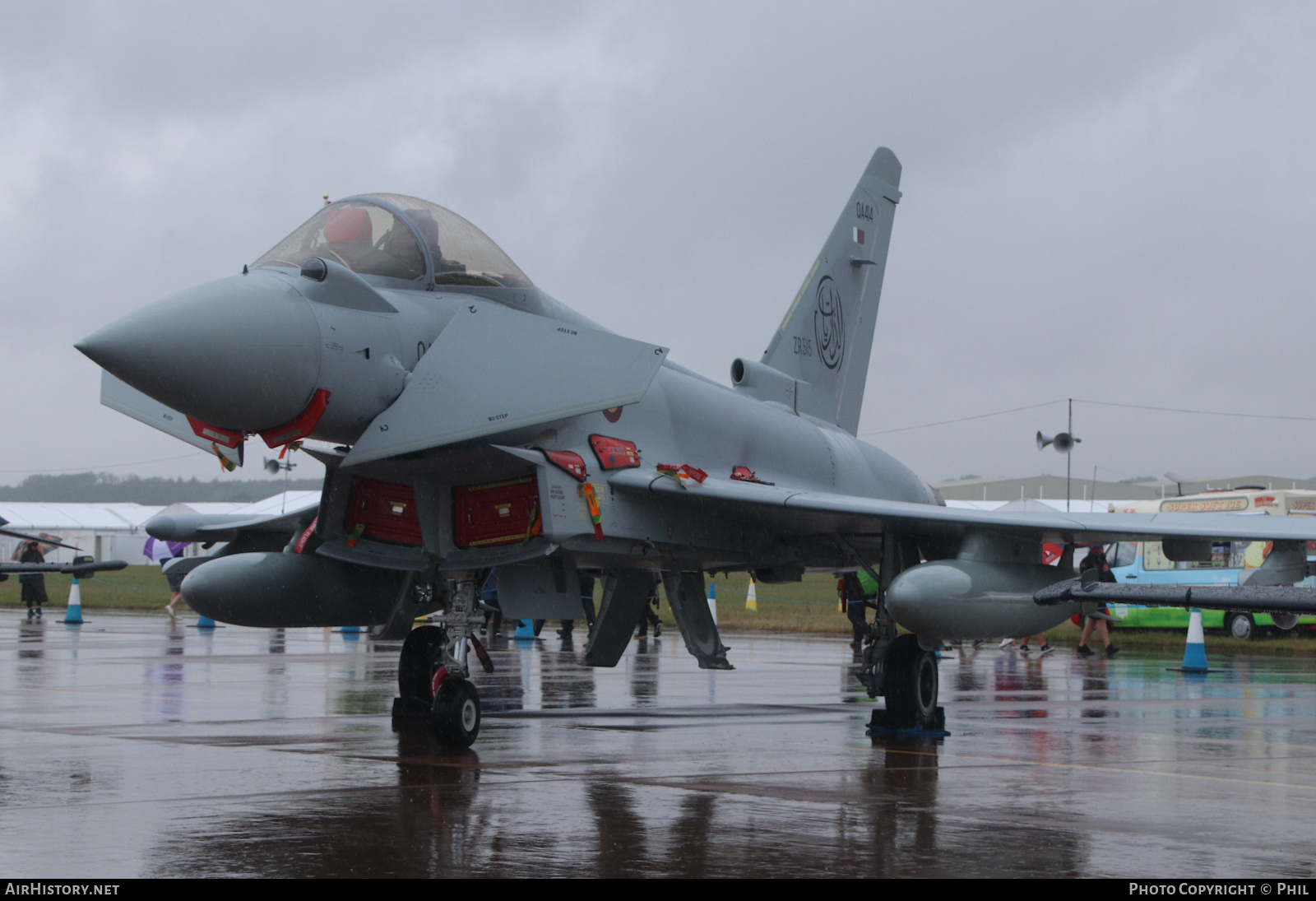 Aircraft Photo of QA414 / ZR515 | Eurofighter EF-2000 Typhoon | Qatar - Air Force | AirHistory.net #586705