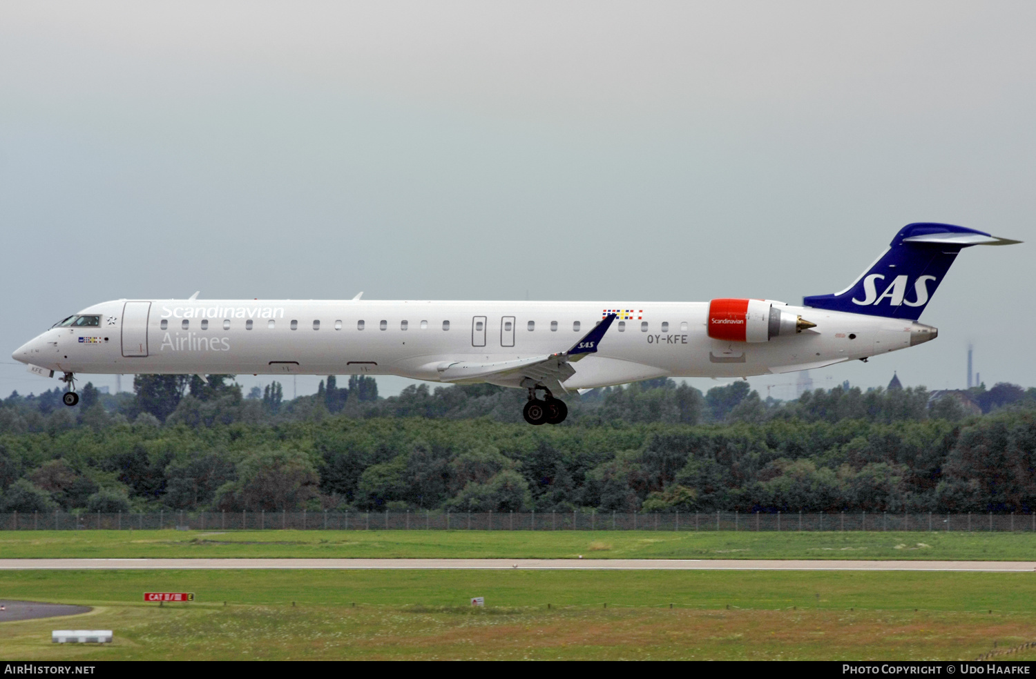 Aircraft Photo of OY-KFE | Bombardier CRJ-900ER NG (CL-600-2D24) | Scandinavian Airlines - SAS | AirHistory.net #586725