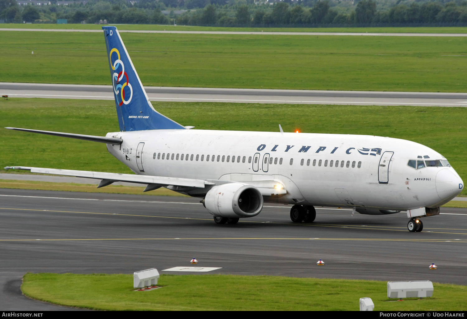 Aircraft Photo of SX-BKD | Boeing 737-484 | Olympic | AirHistory.net #586745