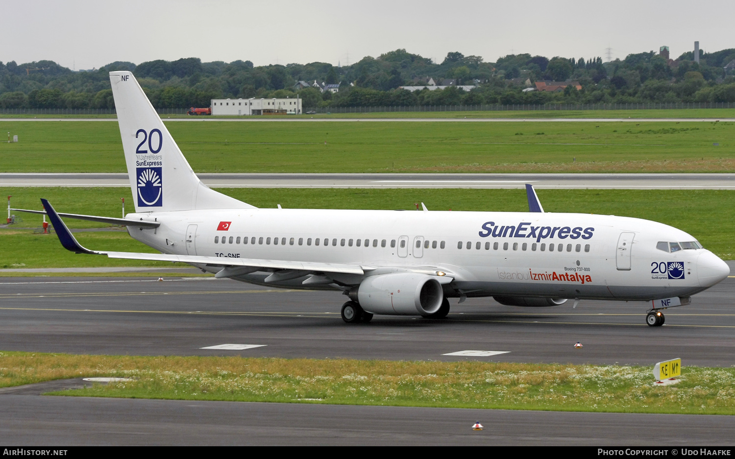 Aircraft Photo of TC-SNF | Boeing 737-8HC | SunExpress | AirHistory.net #586749