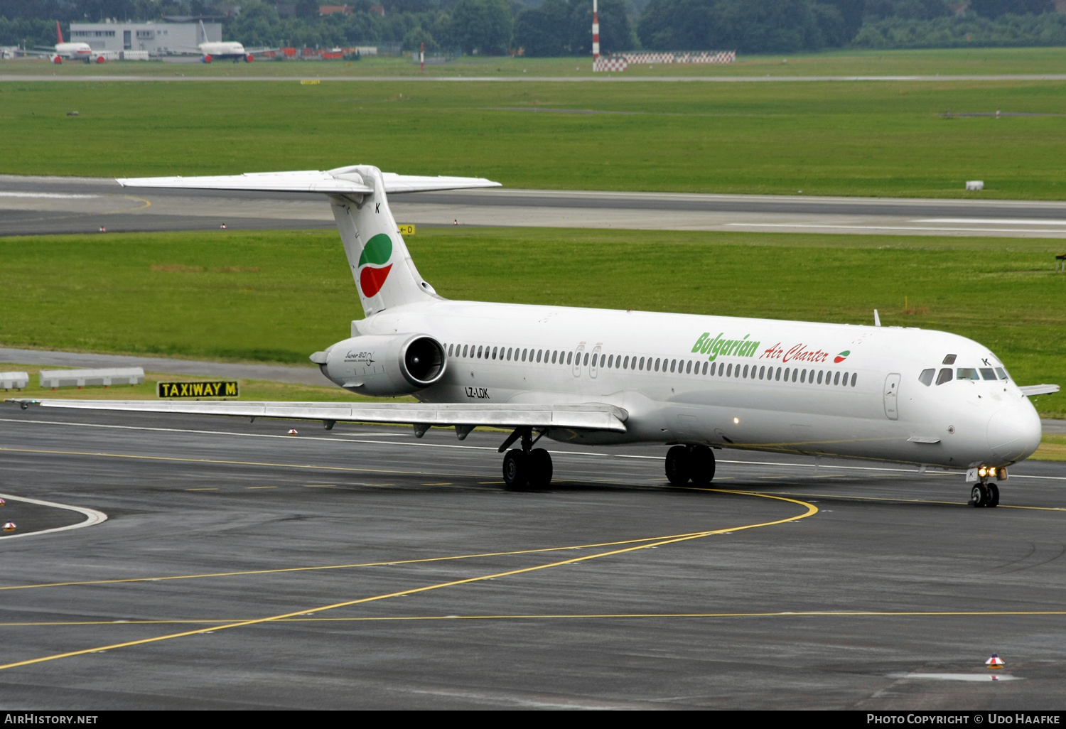 Aircraft Photo of LZ-LDK | McDonnell Douglas MD-82 (DC-9-82) | Bulgarian Air Charter | AirHistory.net #586751