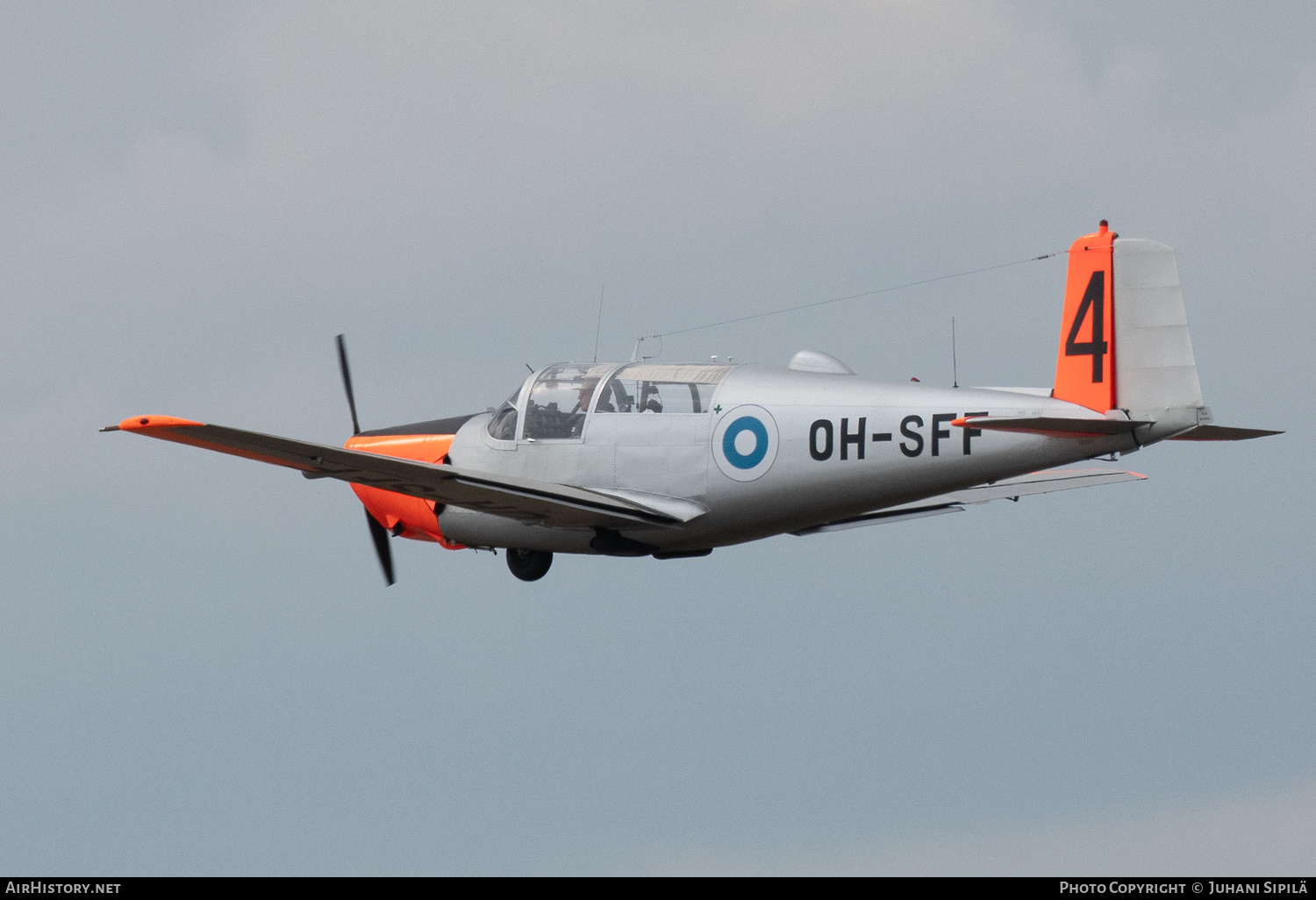Aircraft Photo of OH-SFF / SF-4 | Saab 91D Safir | Finland - Air Force | AirHistory.net #586760