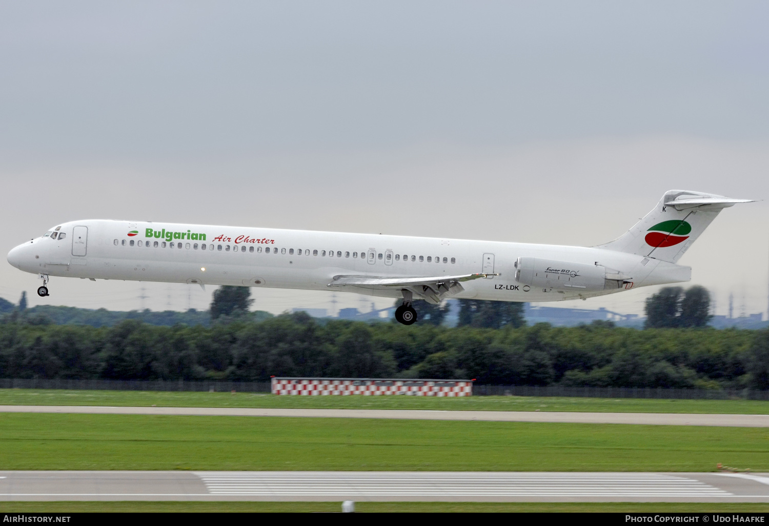 Aircraft Photo of LZ-LDK | McDonnell Douglas MD-82 (DC-9-82) | Bulgarian Air Charter | AirHistory.net #586763