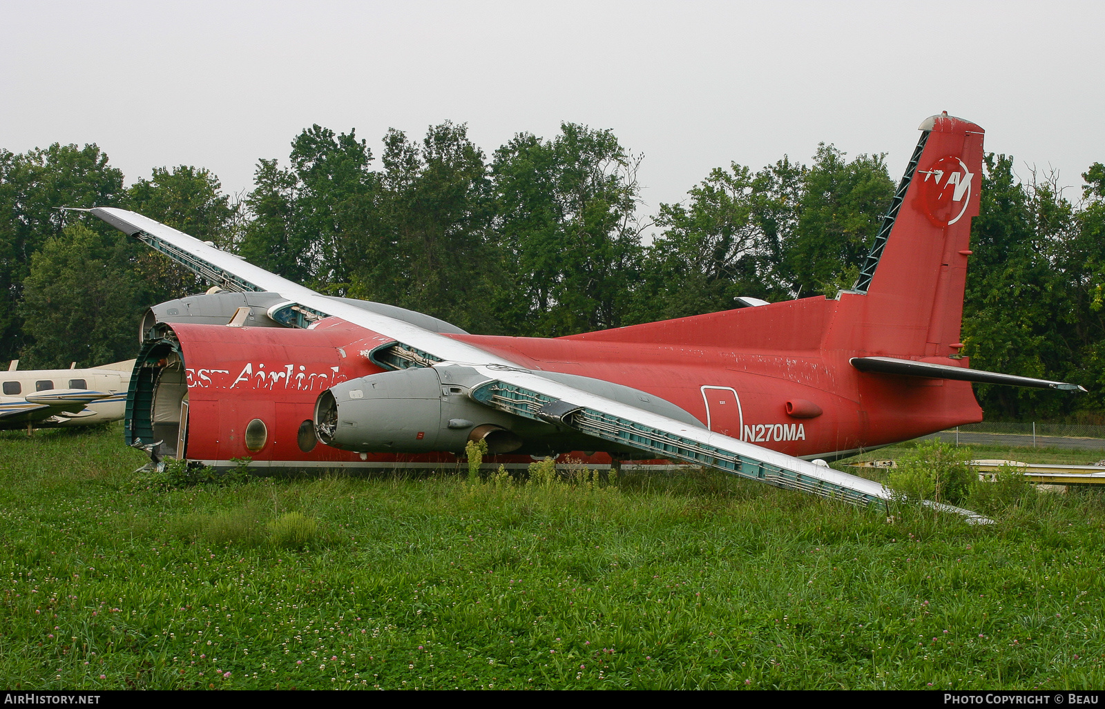 Aircraft Photo of N270MA | Fokker F27-200 Friendship | Northwest Airlink | AirHistory.net #586770