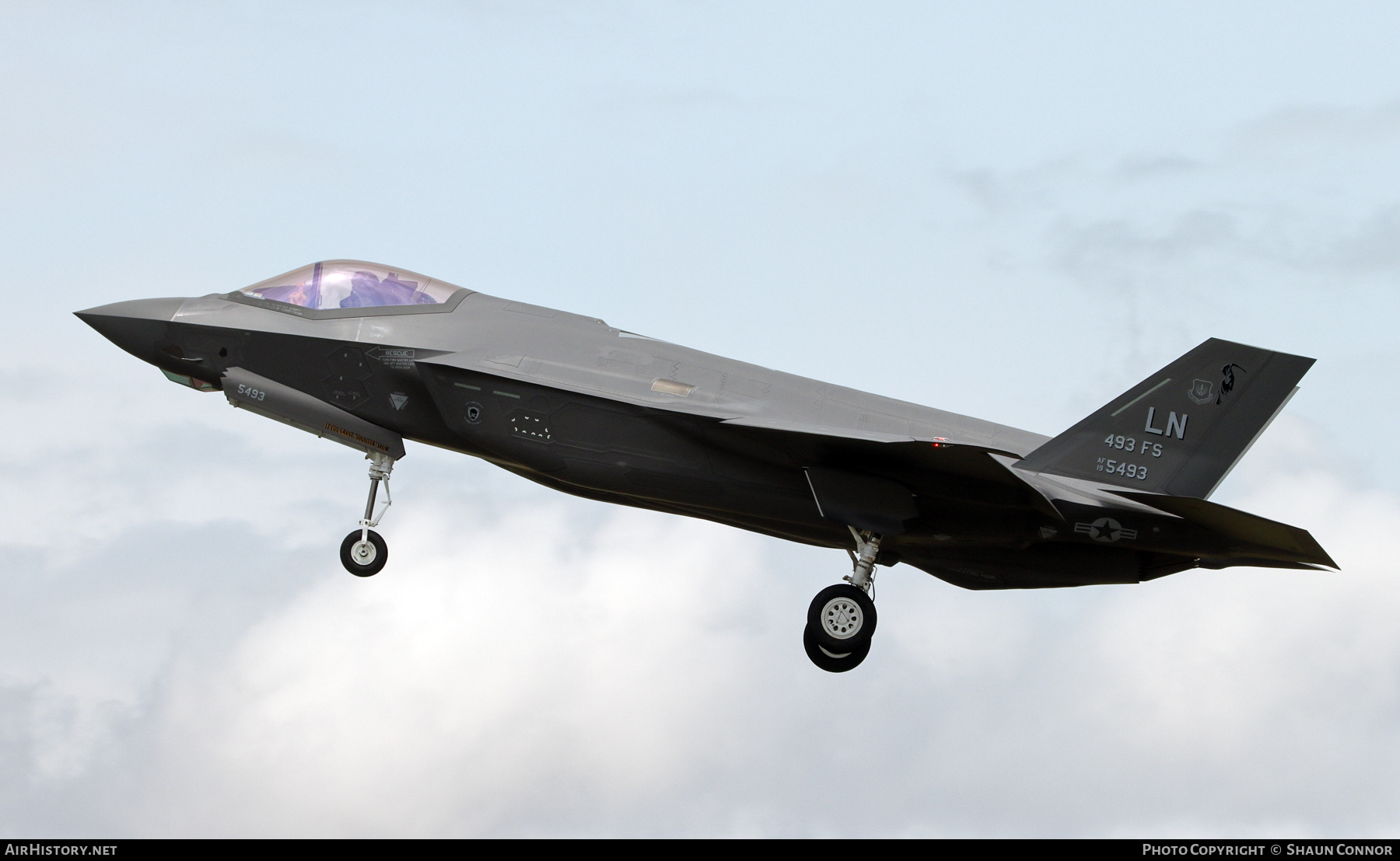 Aircraft Photo of 19-5493 / AF19-5493 | Lockheed Martin F-35A Lightning II | USA - Air Force | AirHistory.net #586793