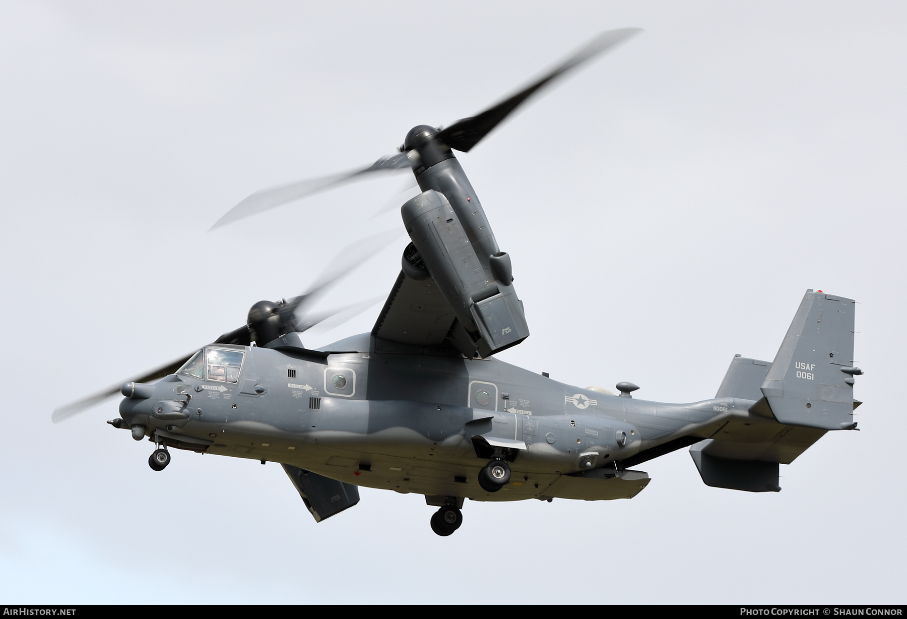 Aircraft Photo of 11-0061 | Bell-Boeing CV-22B Osprey | USA - Air Force | AirHistory.net #586794
