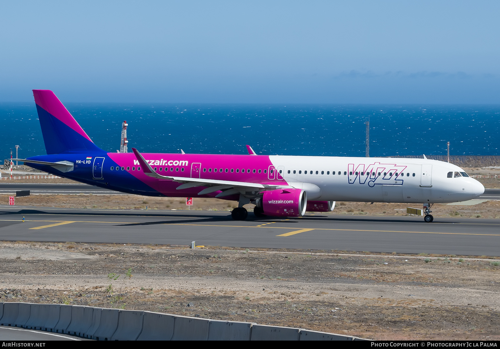 Aircraft Photo of HA-LVD | Airbus A321-271NX | Wizz Air | AirHistory.net #586803