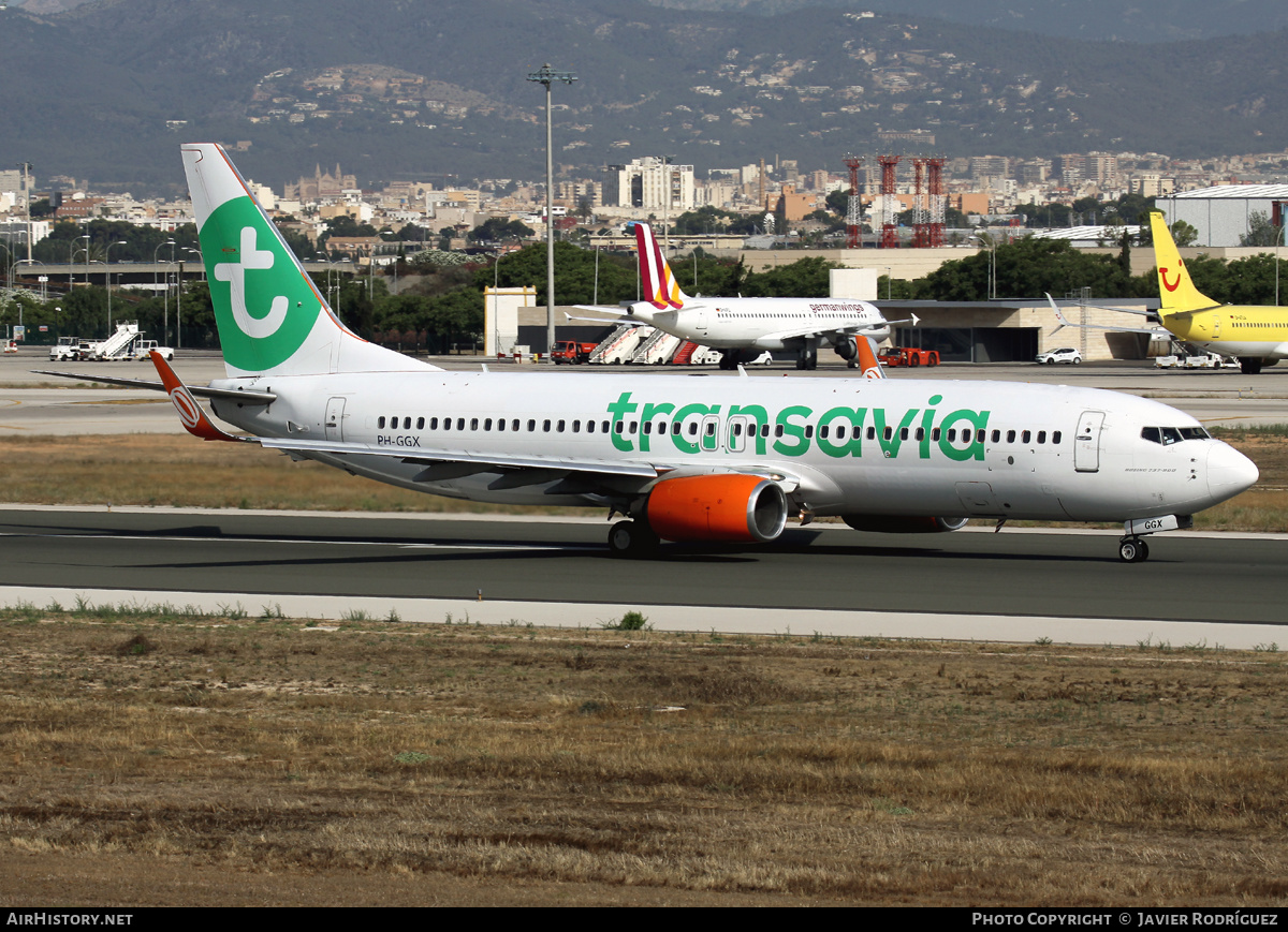 Aircraft Photo of PH-GGX | Boeing 737-8EH | Transavia | AirHistory.net #586819