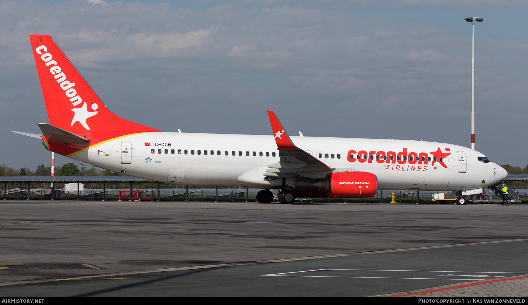 Aircraft Photo of TC-COH | Boeing 737-8EH | Corendon Airlines | AirHistory.net #586821