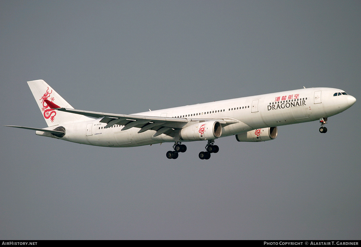 Aircraft Photo of B-HYD | Airbus A330-342 | Dragonair | AirHistory.net #586840