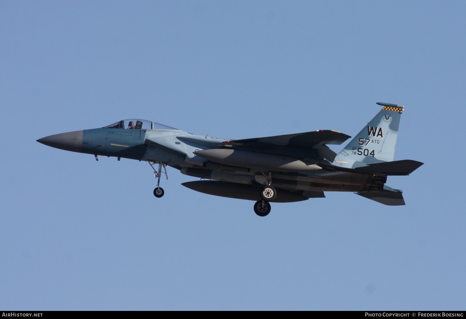 Aircraft Photo of 78-0504 / AF78-504 | McDonnell Douglas F-15C Eagle | USA - Air Force | AirHistory.net #586841