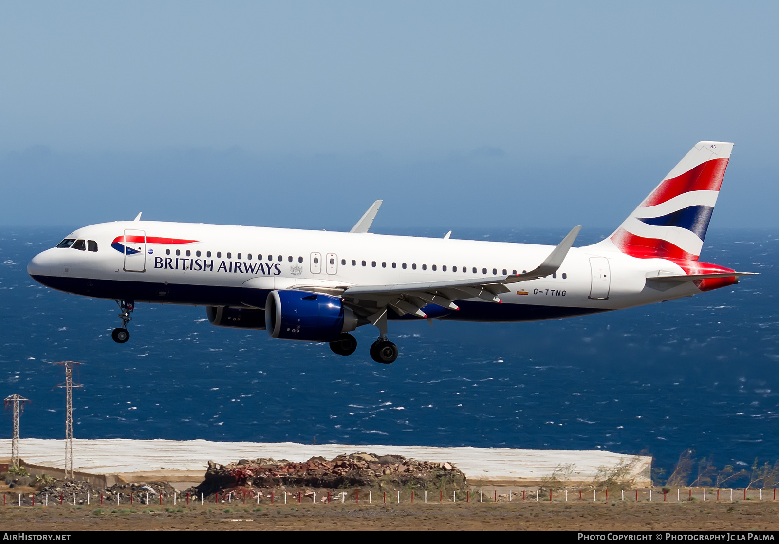 Aircraft Photo of G-TTNG | Airbus A320-251N | British Airways | AirHistory.net #586863