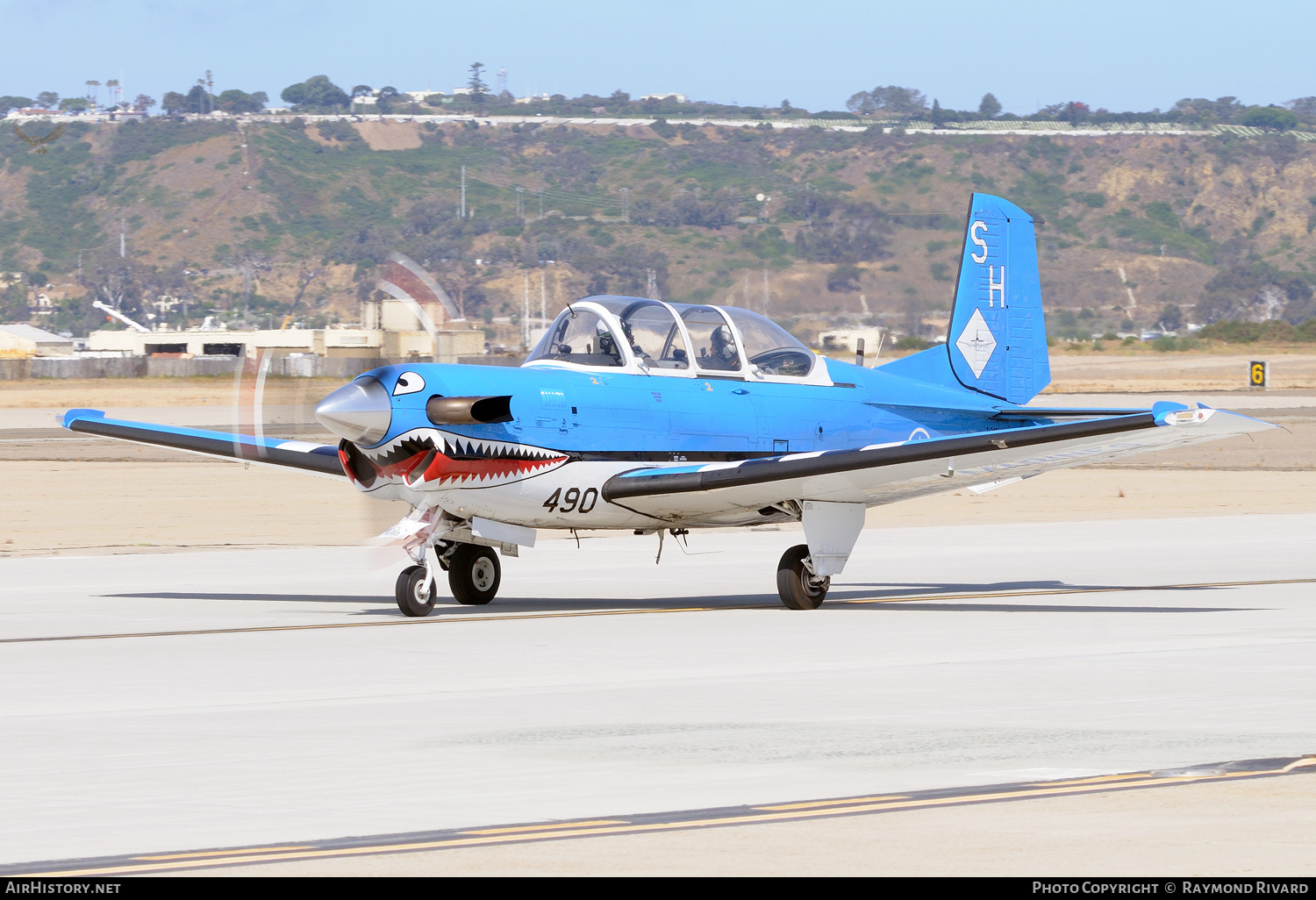 Aircraft Photo of 160490 | Beech T-34C Turbo Mentor (45) | USA - Navy | AirHistory.net #586874