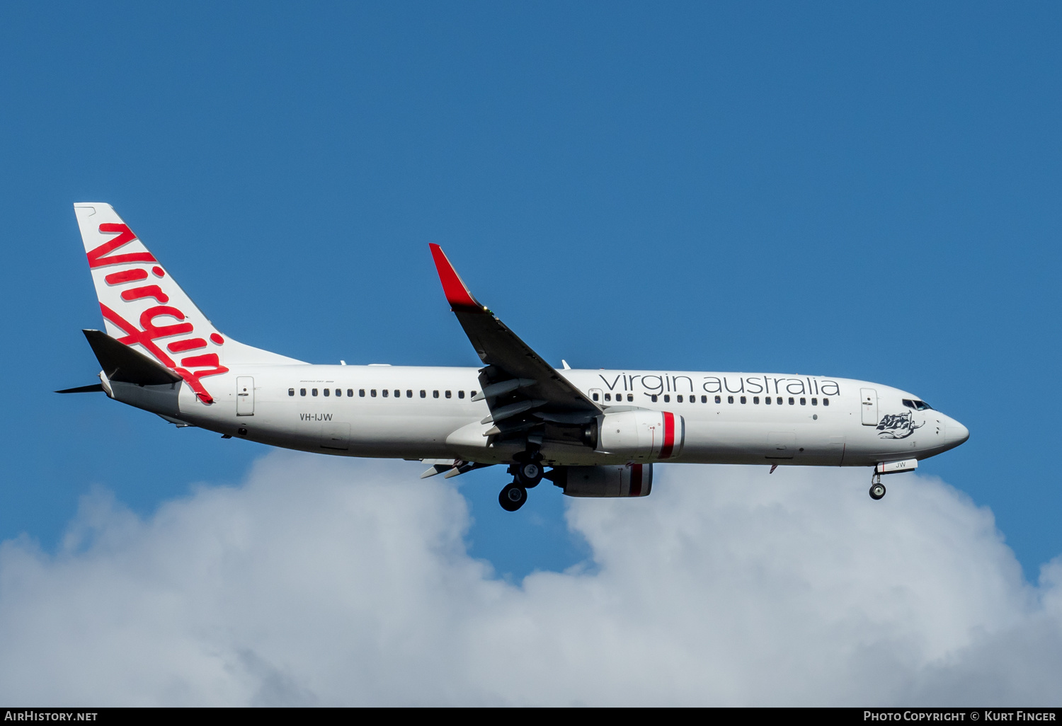 Aircraft Photo of VH-IJW | Boeing 737-8SA | Virgin Australia Airlines | AirHistory.net #586890