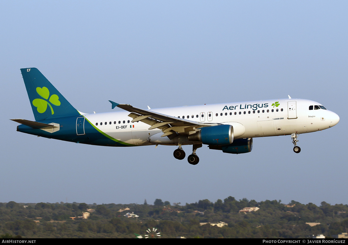 Aircraft Photo of EI-DEF | Airbus A320-214 | Aer Lingus | AirHistory.net #586892