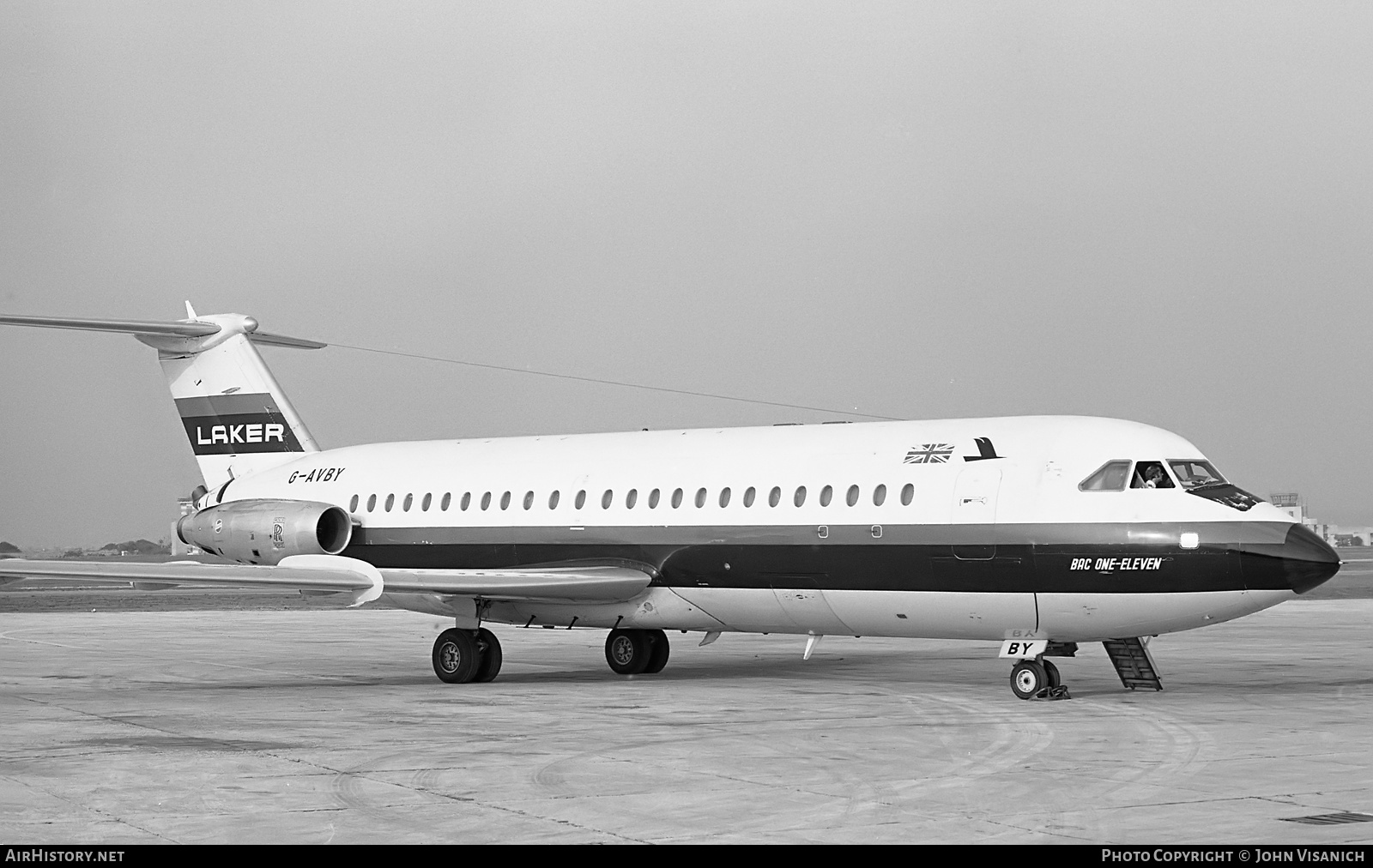 Aircraft Photo of G-AVBY | BAC 111-320AZ One-Eleven | Laker Airways | AirHistory.net #586905