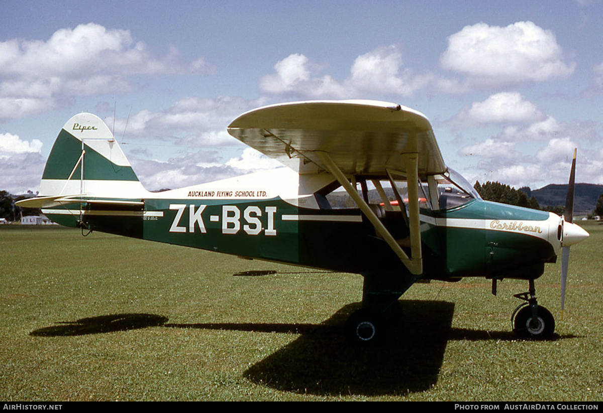 Aircraft Photo of ZK-BSI | Piper PA-22-150 Caribbean | Auckland Flying School | AirHistory.net #586914