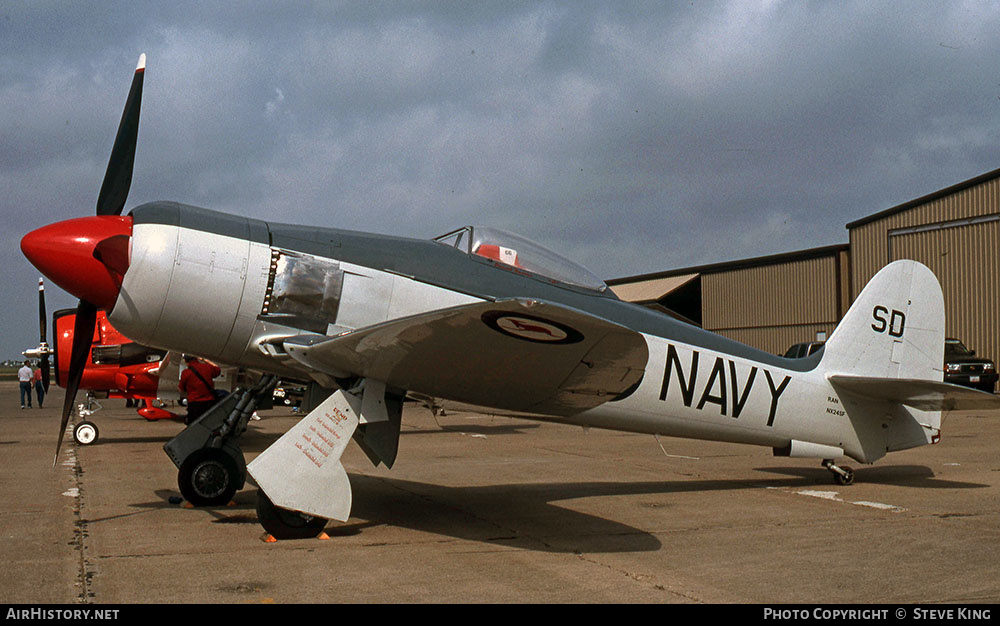 Aircraft Photo of NX24SF / N24SF | Hawker Fury FB11 | Australia - Navy | AirHistory.net #586916