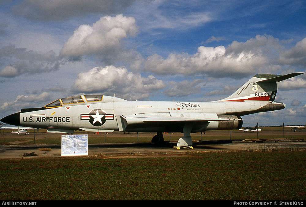 Aircraft Photo of 58-0269 | McDonnell F-101F Voodoo | USA - Air Force | Texans | AirHistory.net #586921